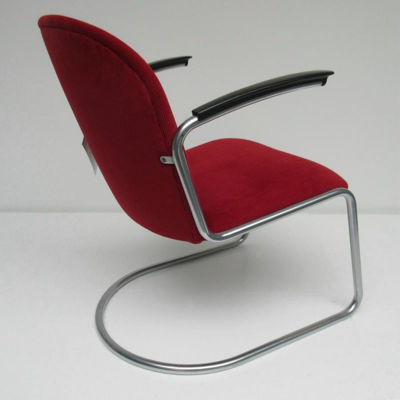 Gispen Fauteuil 413 L Rood Hello Design Classics