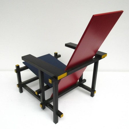 RED AND BLUE RIETVELD CASSINA 5