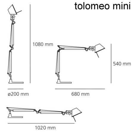 Tolomeo Artemide Mini en Tavolo-5