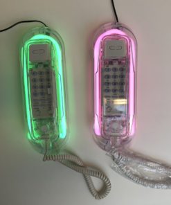 Neon telefoon rose/groen-1
